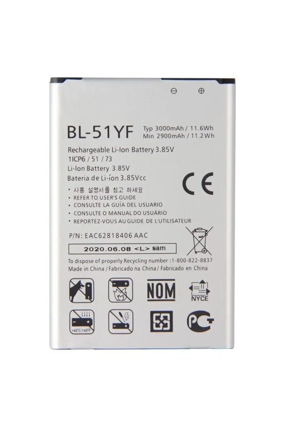 LG G4 Stylus Batarya BL-51YF