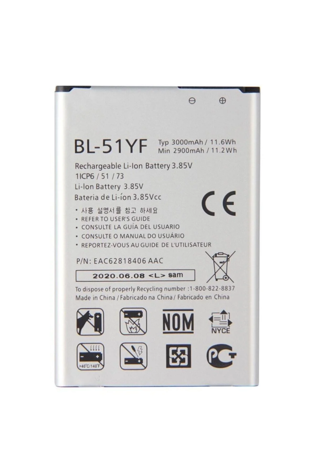 LG G4 Stylus Batarya BL-51YF