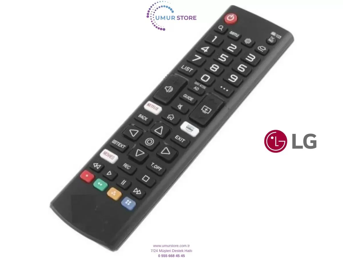 LG İle Uyumlu 49um7400 Smart Led Tv Kumandası