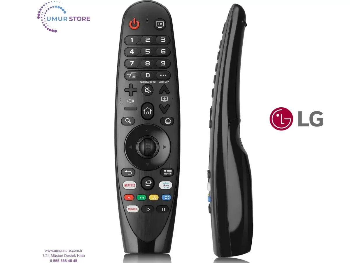LG İle Uyumlu AKB75855501AN-MR20GA Tv Mikrofonlu Kumanda LG İle Uyumlu AKB75855501AN-MR20GA Tv Mikrofonlu Kumanda