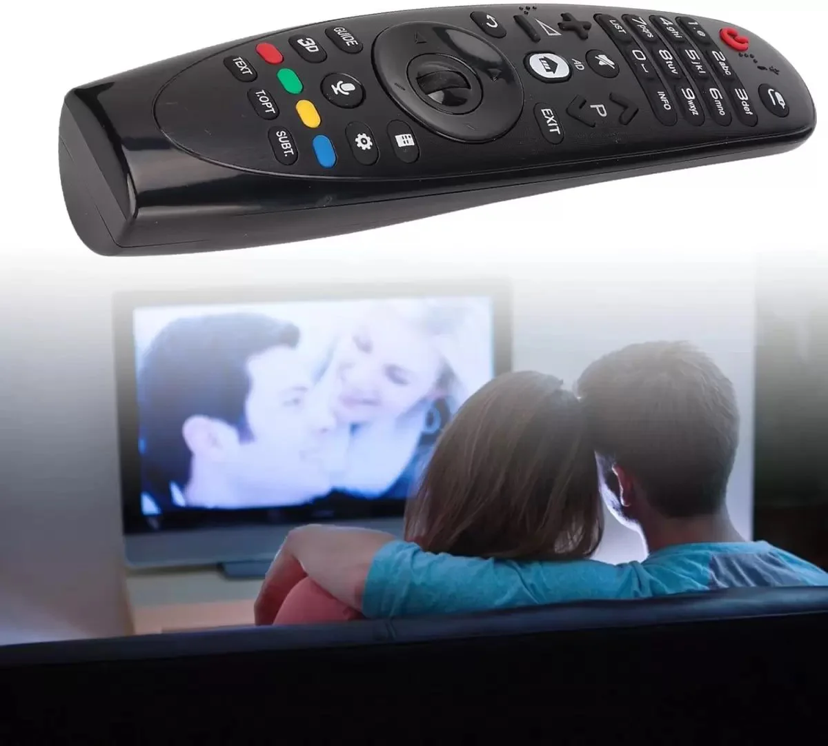 LG İle Uyumlu AN-MR600 Smart Led Tv Kumanda-Mikrofon ve Air Mouse