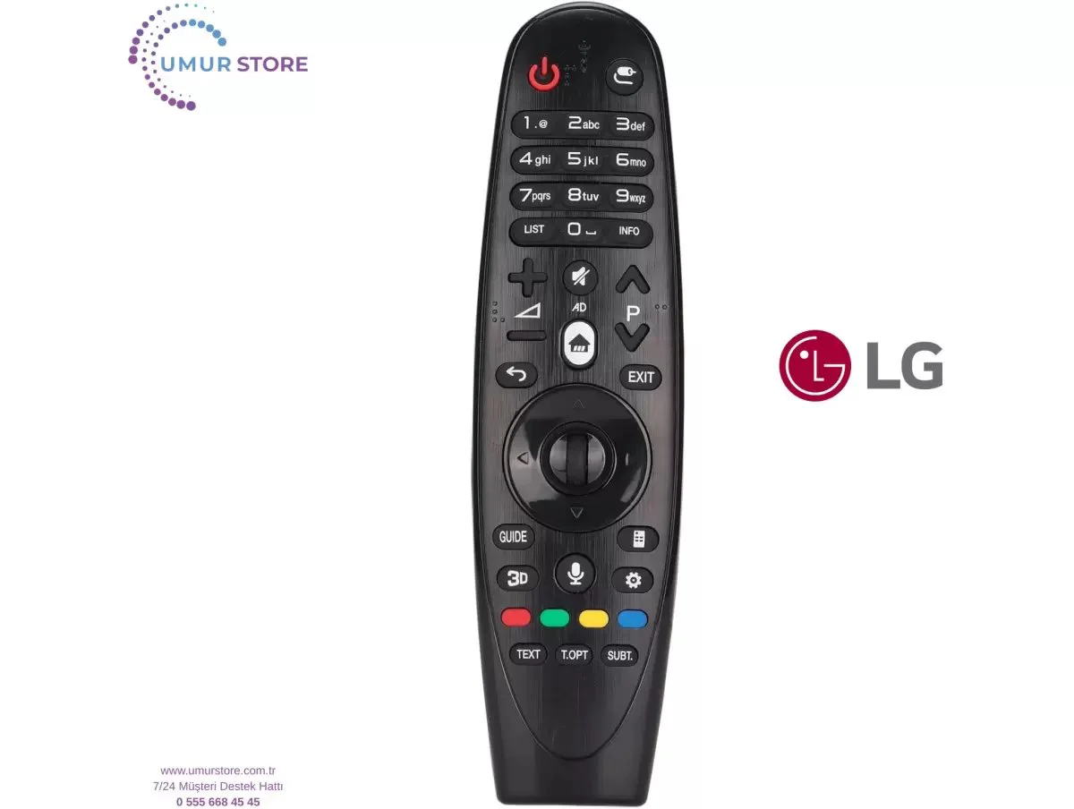 LG İle Uyumlu AN-MR600 Smart Led Tv Kumanda-Mikrofon ve Air Mouse