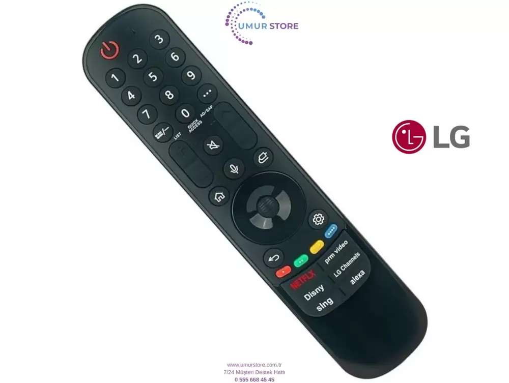 LG ile uyumlu Model 50UT80006LA Smart Tv Kumandası-Mikrofon ve Ai LG ile uyumlu Model 50UT80006LA Smart Tv Kumandası-Mikrofon ve Ai