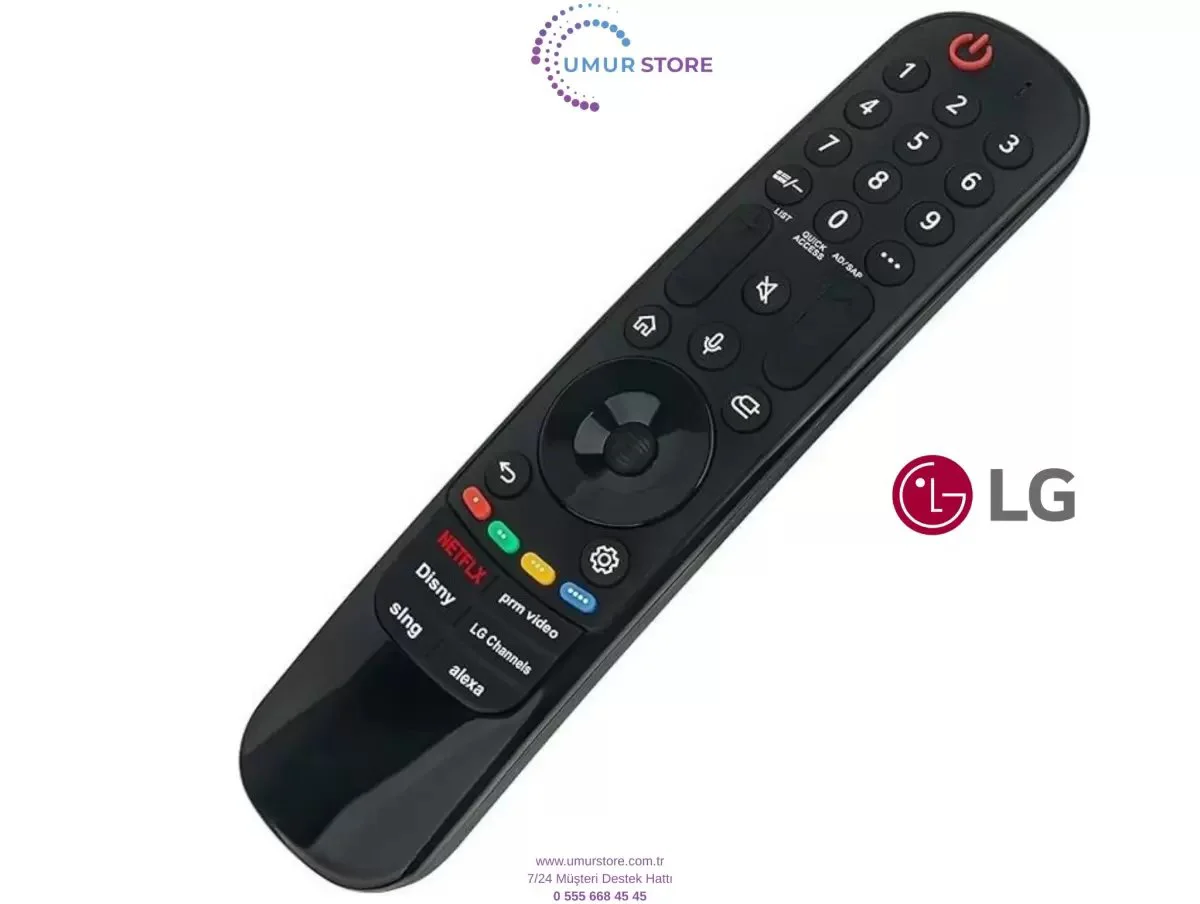 LG İle Uyumlu Model OLED65C46LA Webos Tv Kumandası-Mikrofon ve Ai LG İle Uyumlu Model OLED65C46LA Webos Tv Kumandası-Mikrofon ve Ai