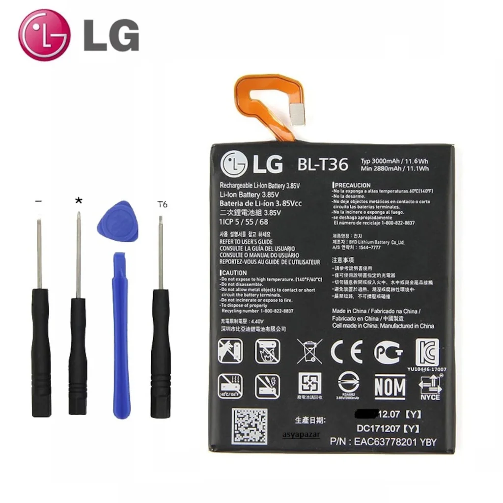 Lg K30/K40 Bl-T36 Pil Batarya ve Tamir Seti