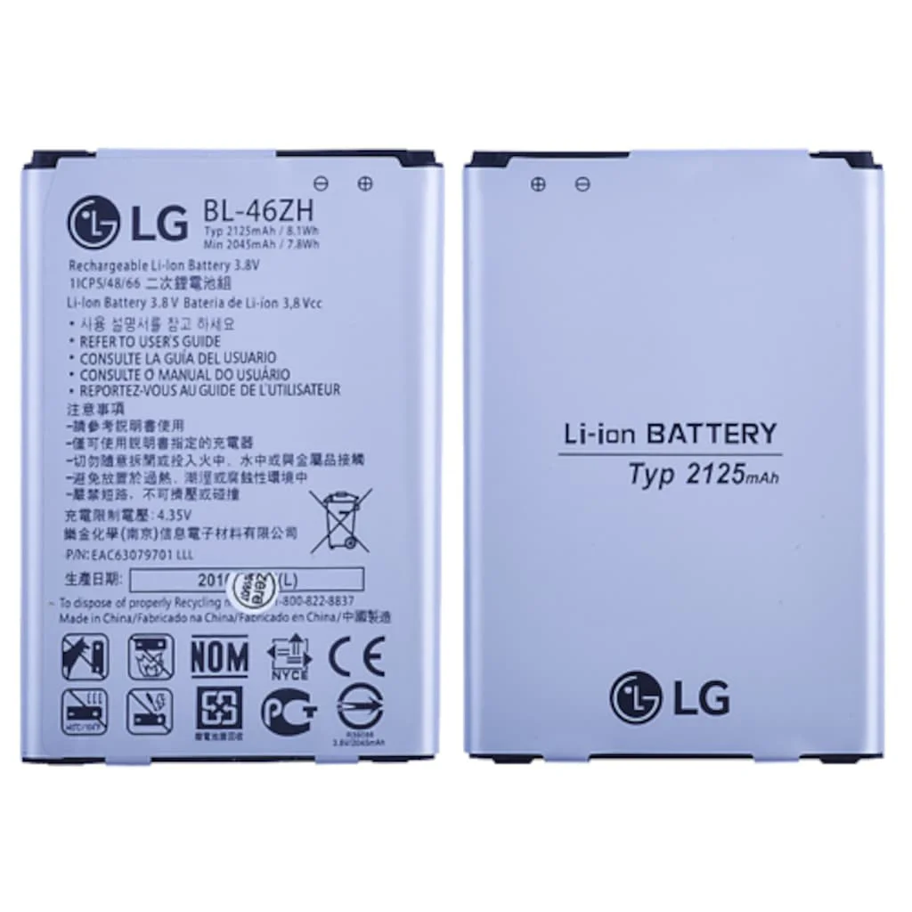 Lg K7 K8 Batarya Pil Bl-46Zh