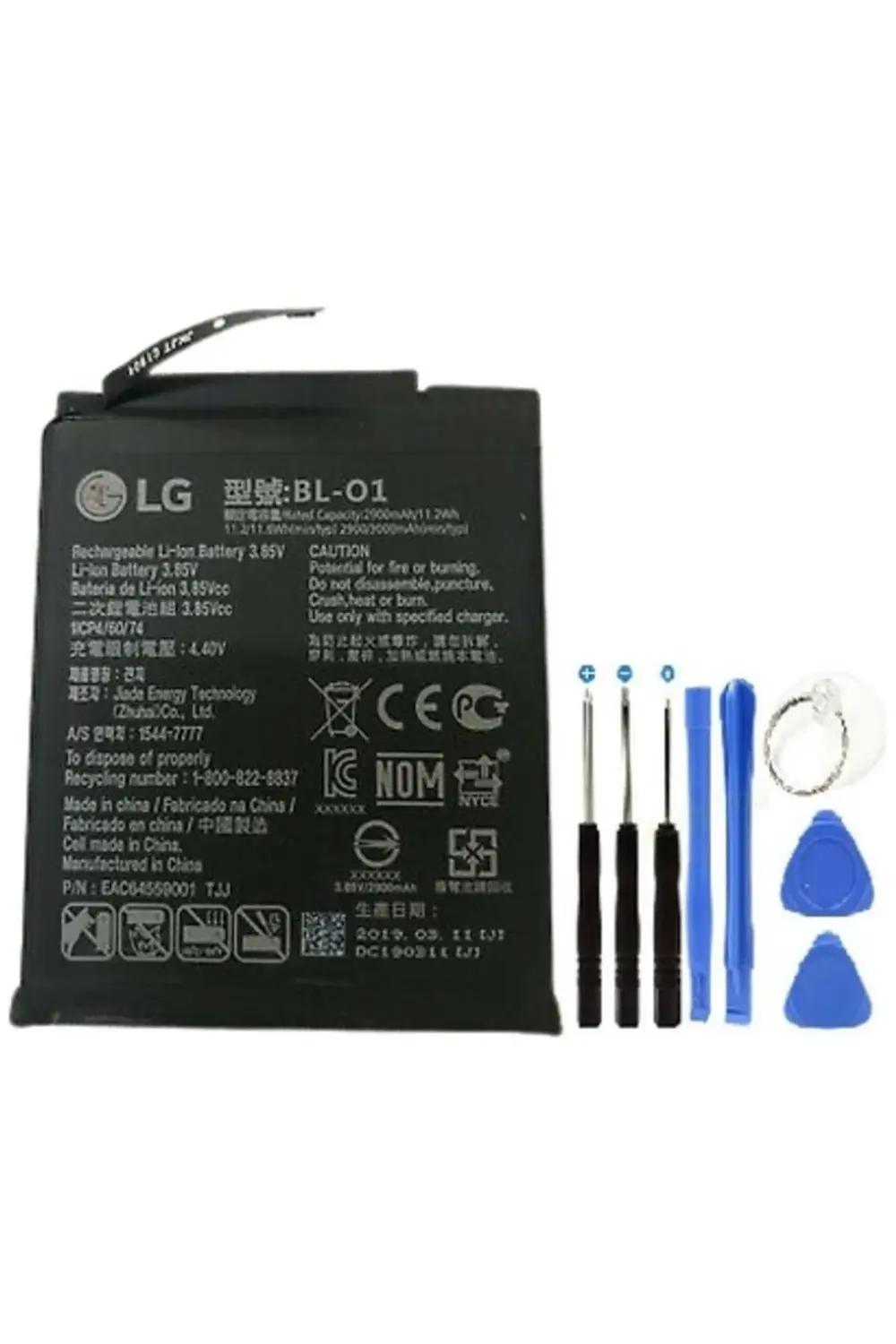 Lg K8 Plus Pil Batarya Bl-01 2900 Mah+tamir Set