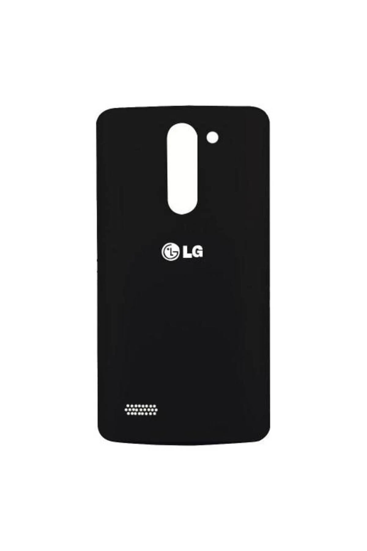 LG L Bello D331 Uyumlu  Arka Kapak Pil Kapağı Siyah