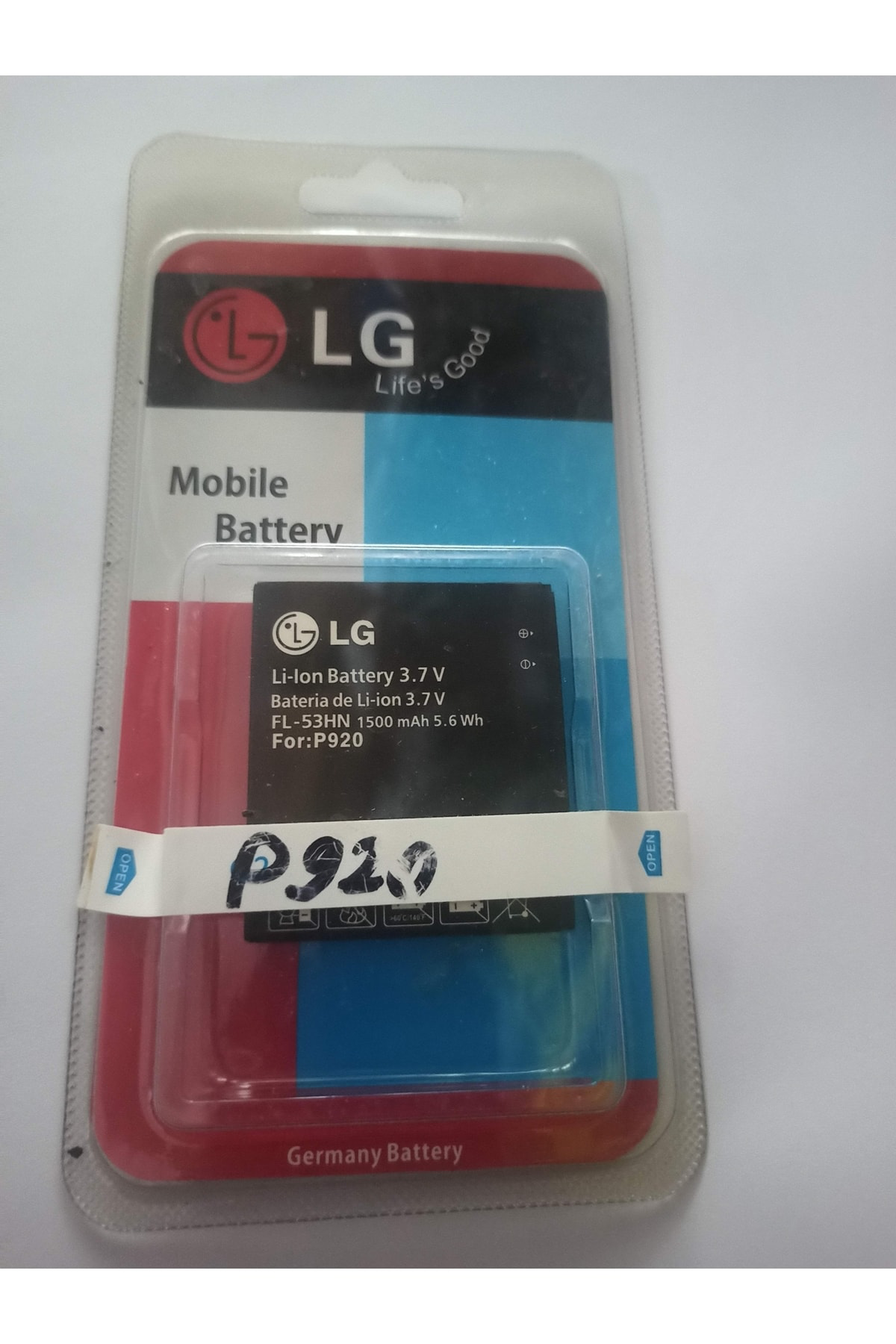 Lg Optimus P920 P990 Orjinal Sıfır Batarya Pil