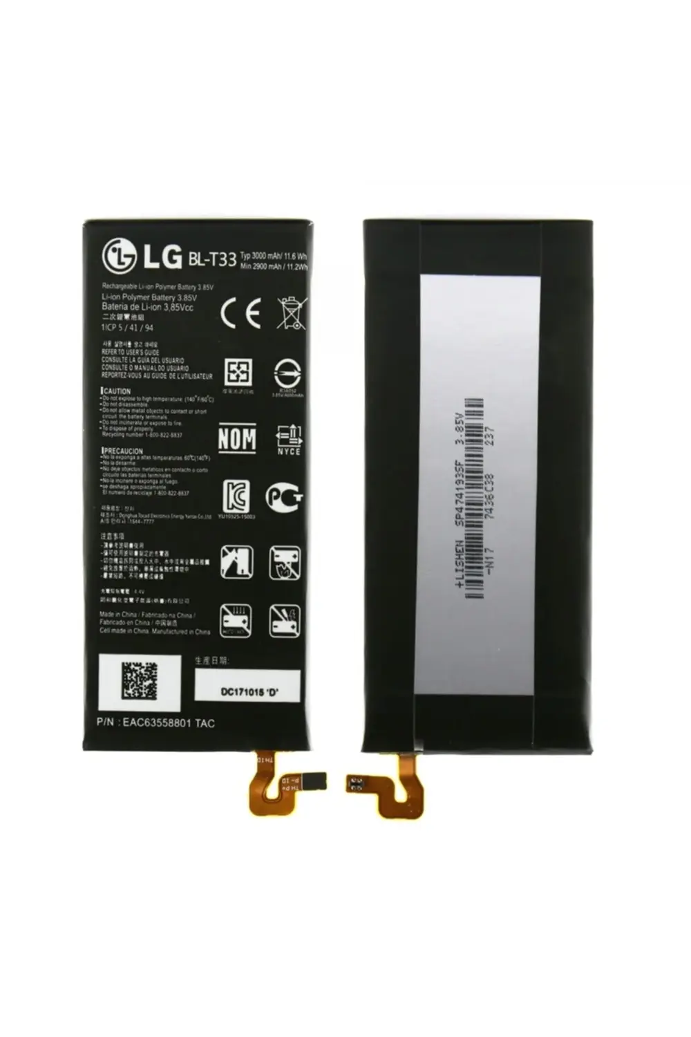 Lg Q6 Pil Batarya Bl-t33 Lg Q6 Pil Batarya Bl-t33