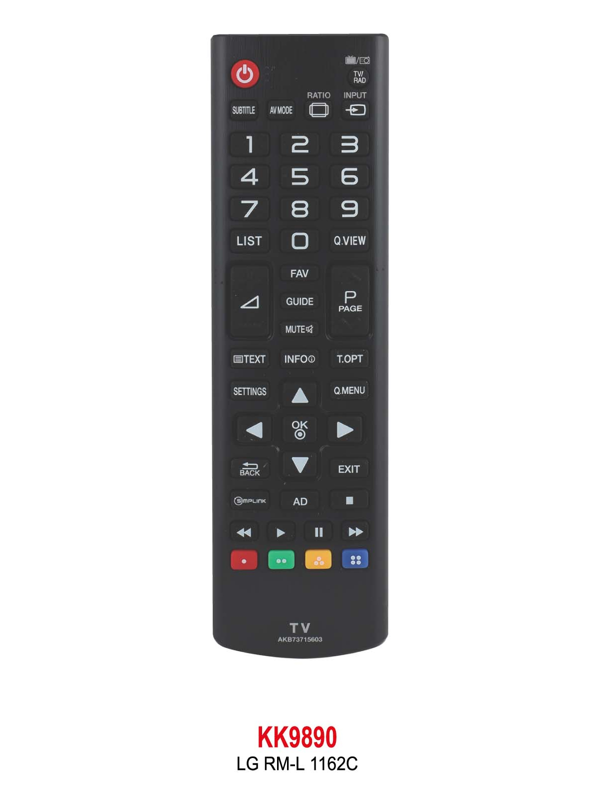 LG RM-L 1162C Lcd KUMANDA