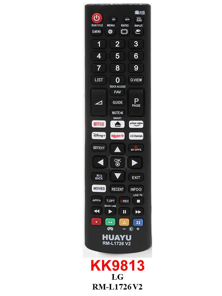 Lg Rm-l1726 Lcd-led Tv Kumandası