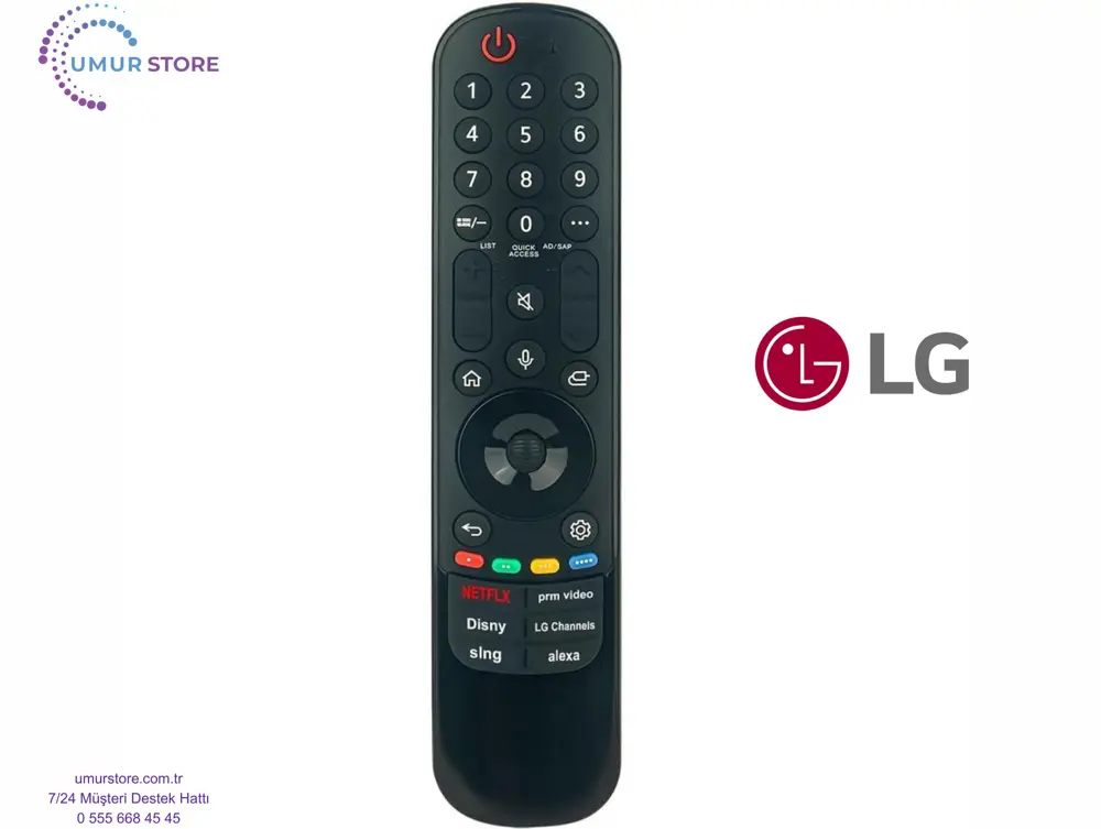 LG Uyumlu OLED77G3PUA Webos Smart Televizyon Kumandası-Mikrofonlu LG Uyumlu OLED77G3PUA Webos Smart Televizyon Kumandası-Mikrofonlu