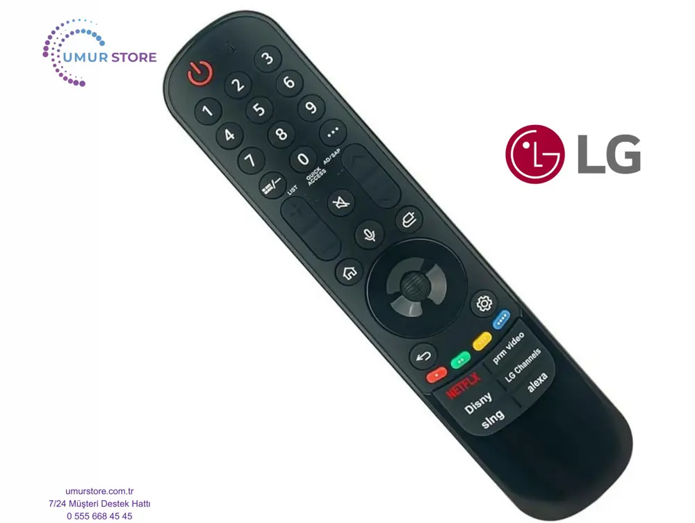 LG Uyumlu OLED77G3PUA Webos Smart Televizyon Kumandası-Mikrofonlu LG Uyumlu OLED77G3PUA Webos Smart Televizyon Kumandası-Mikrofonlu