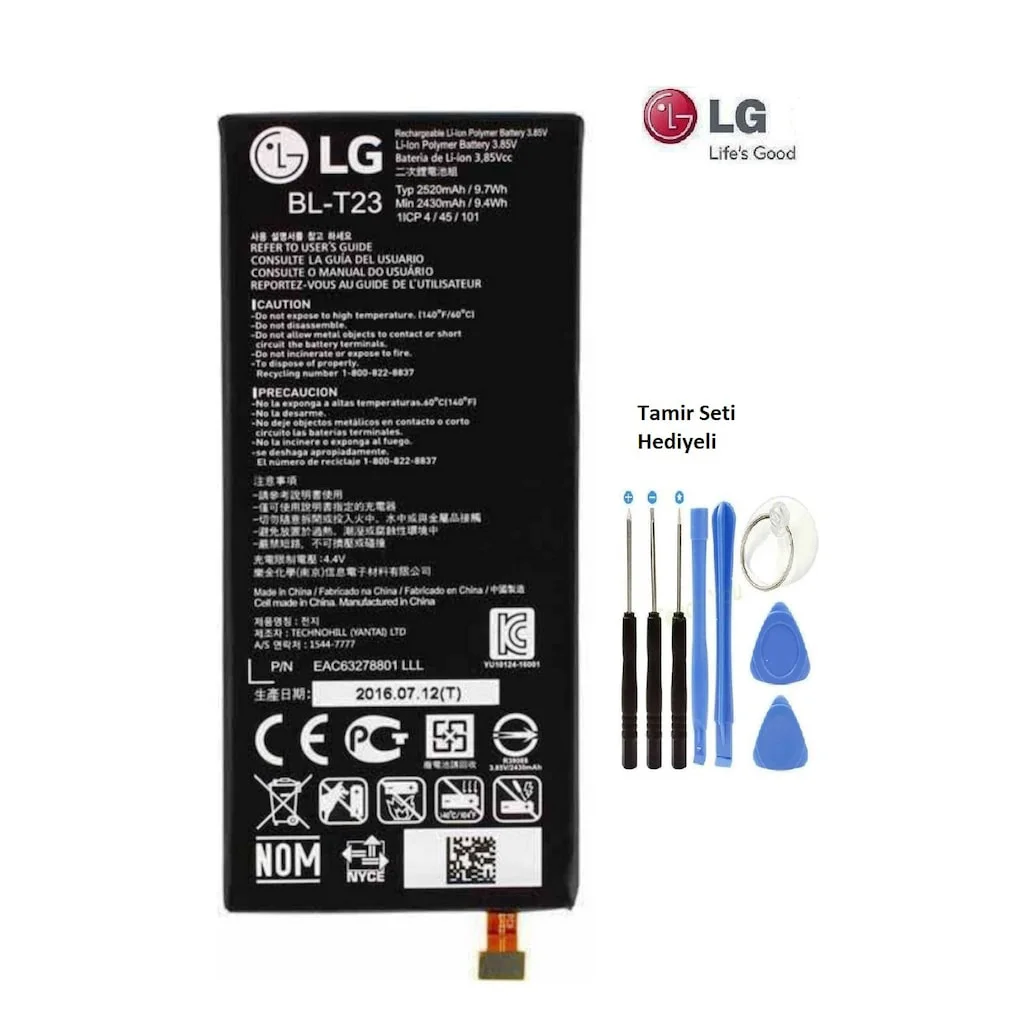 Lg X Cam K580 Bl-T23 Batarya Pil ve Tamir Seti Fiyatı, Yorumları ve Özellikleri