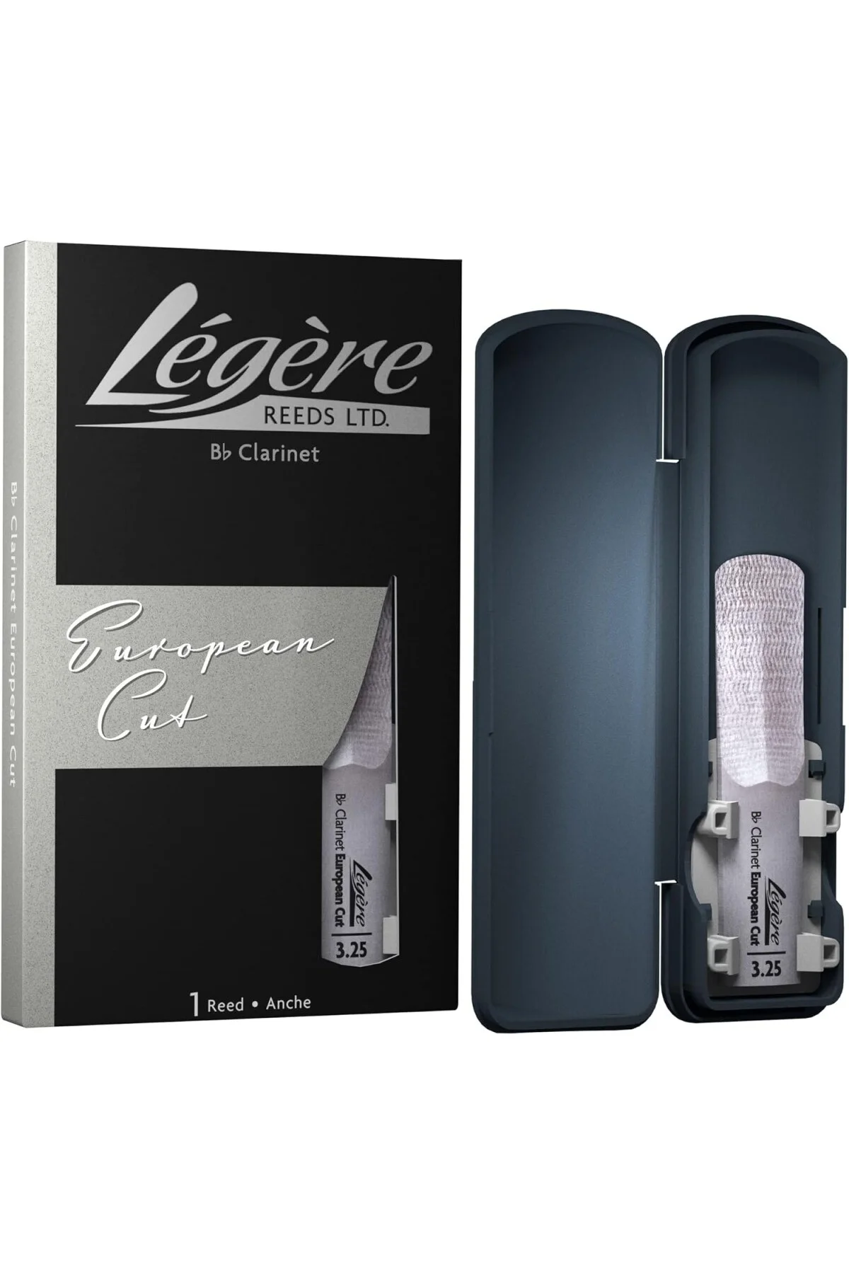 Légère Reeds Premium Sentetik Woodwind Kamış, Bb Klarnet, Avrupa 