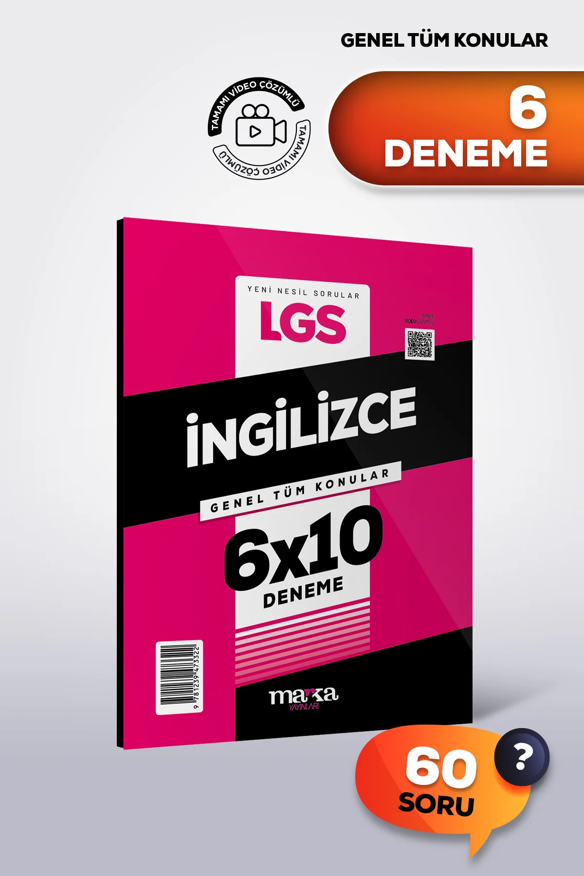 LGS İNGİLİZCE Genel Tüm Konular 6 Deneme 2027