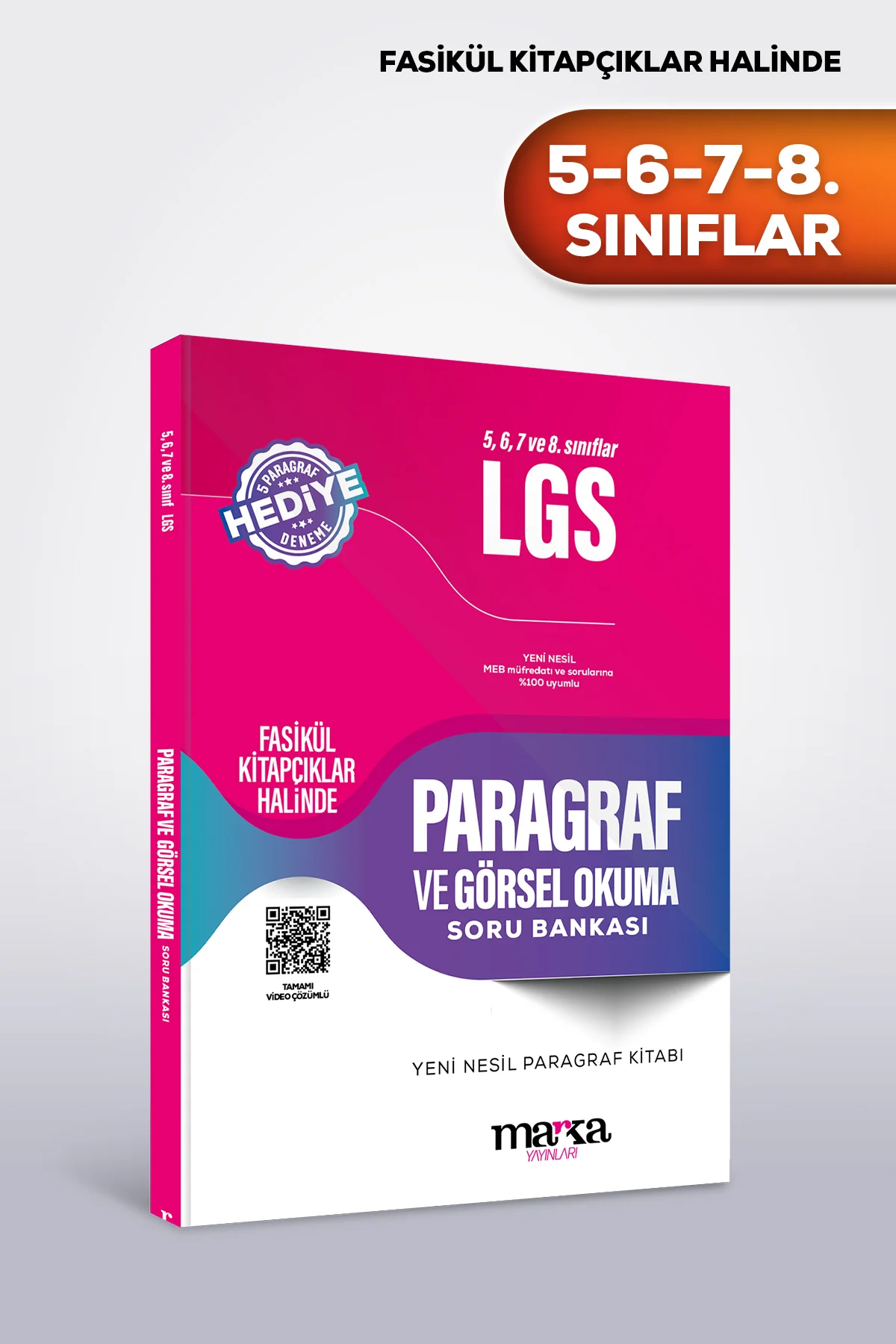 LGS PARAGRAF 5. 6. 7. ve 8. Sınıf | Paragraf ve Görsel Okuma Soru Bankası LGS PARAGRAF 5. 6. 7. ve 8. Sınıf | Paragraf ve Görsel Okuma Soru Bankası