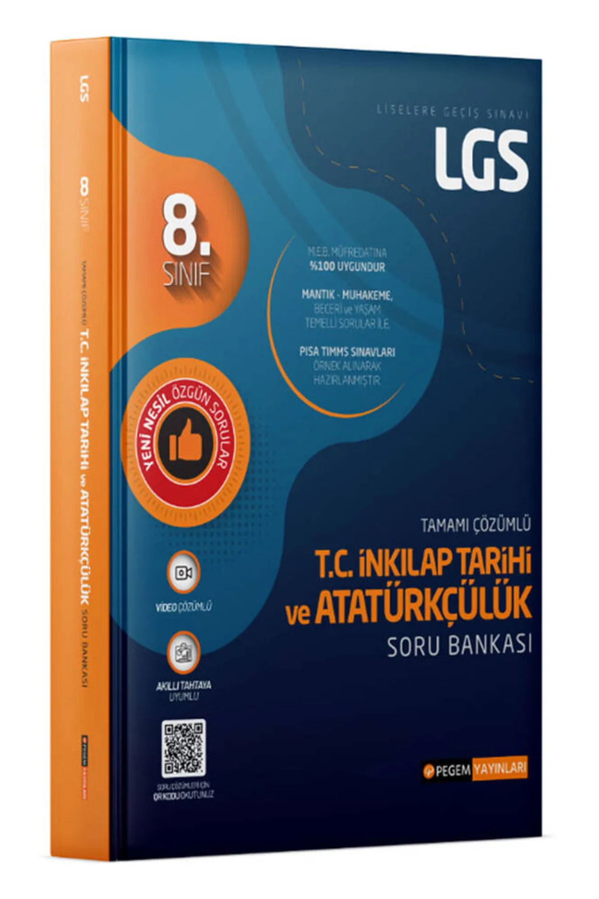 LGS T.C. İnkılap Tarihi ve Atatürkçülük Tamamı Çözümlü Soru Bankası