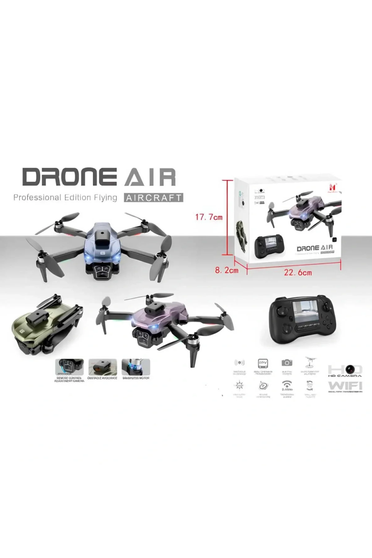LH-X86F Kumandalı Kameralı Drone