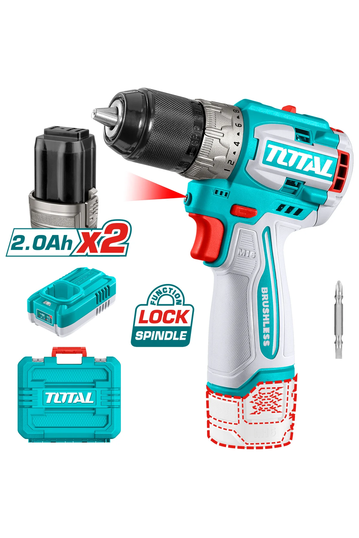 LI-ION AKÜLÜ KÖMÜRSÜZ  16V MATKAP 60N.m