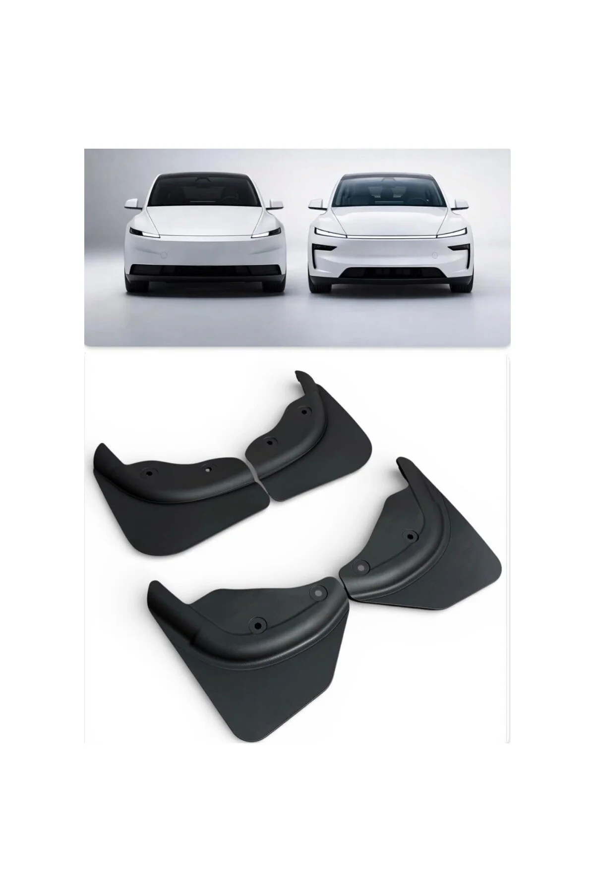 Li Parts Tesla Model Y Juniper 2025+ ve Standart Uyumlu TPE Materyallı Çamurluk, Paçalık Seti,