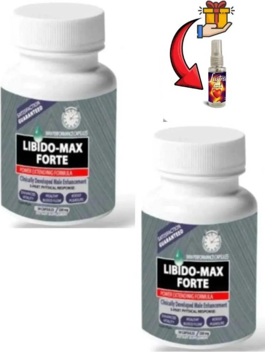 Libi.do Max Forte Erkekler İçin Özel Formül 30'lu x 2 Adet + Lustra Masaj Yağı | Enerji ve Performans Desteği Fiyatı, Yorumları ve Özellikleri