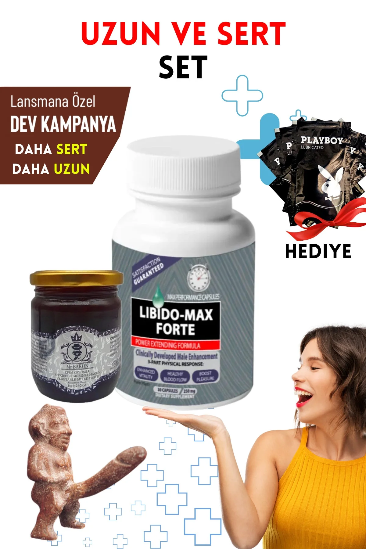 Libido Max Forte Erkeklere Özel Bölge Destekleyici Set - Macun Ve Caps Fiyatı, Yorumları ve Özellikleri