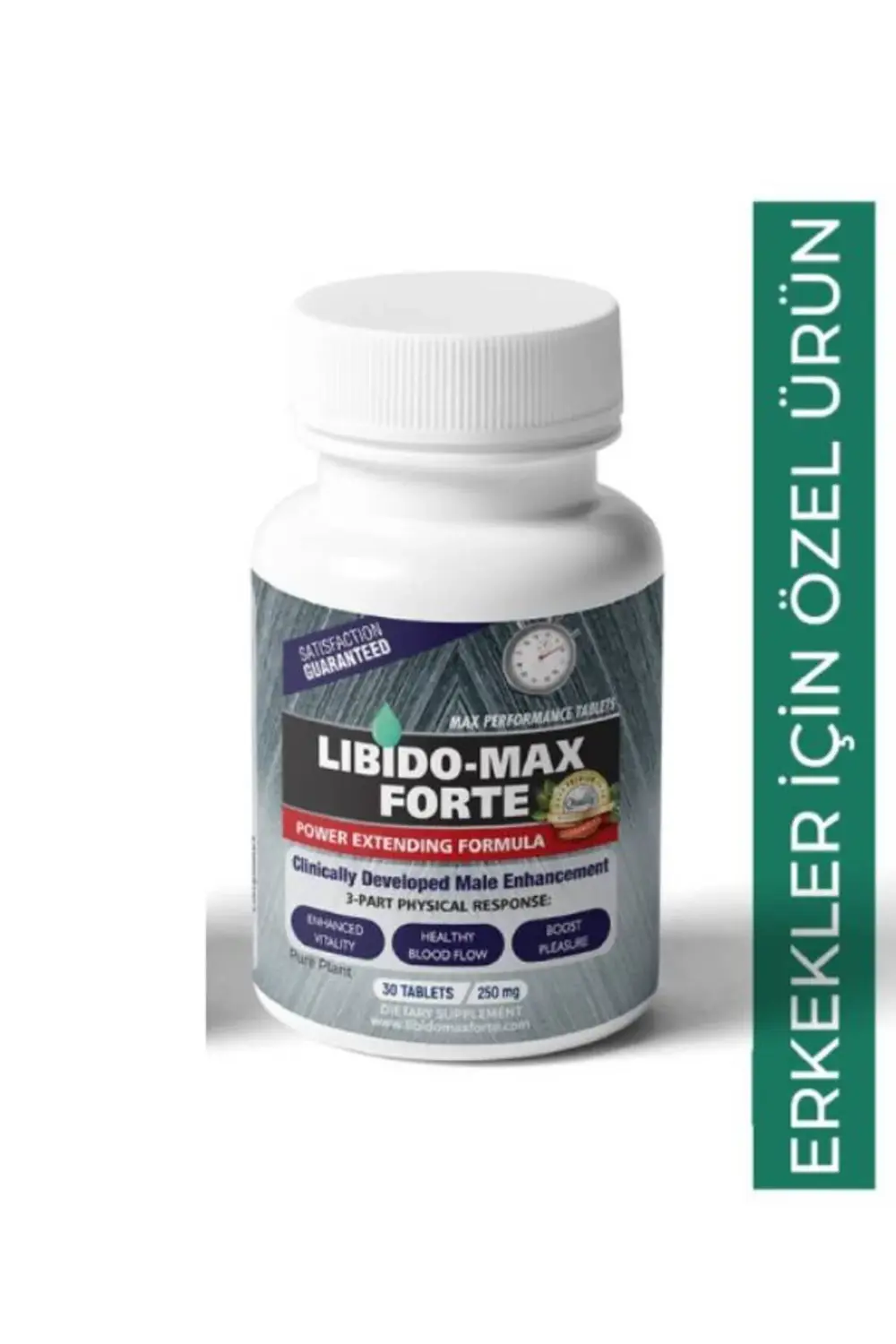 Libido Max Forte Erkeklere Özel Bölge Destekleyici 30'lu x 2 adet
