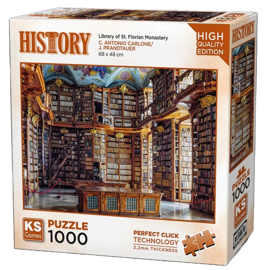 Library of St. Florian Monastery Puzzle 1000 Parça 20801