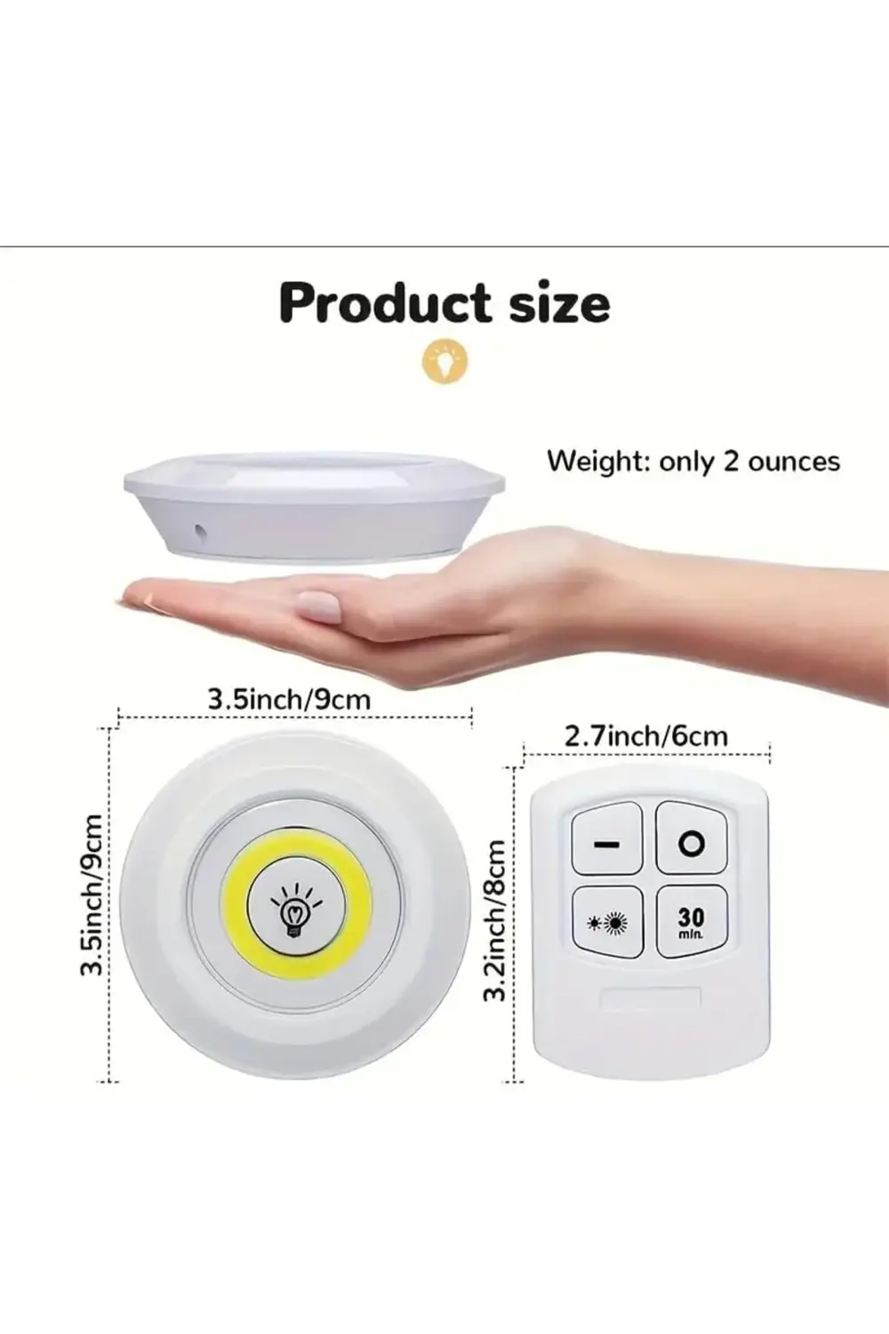 Life 3 Adet Uzaktan Kumandalı Kablosuz Led Aydınlatma MIT1101 118