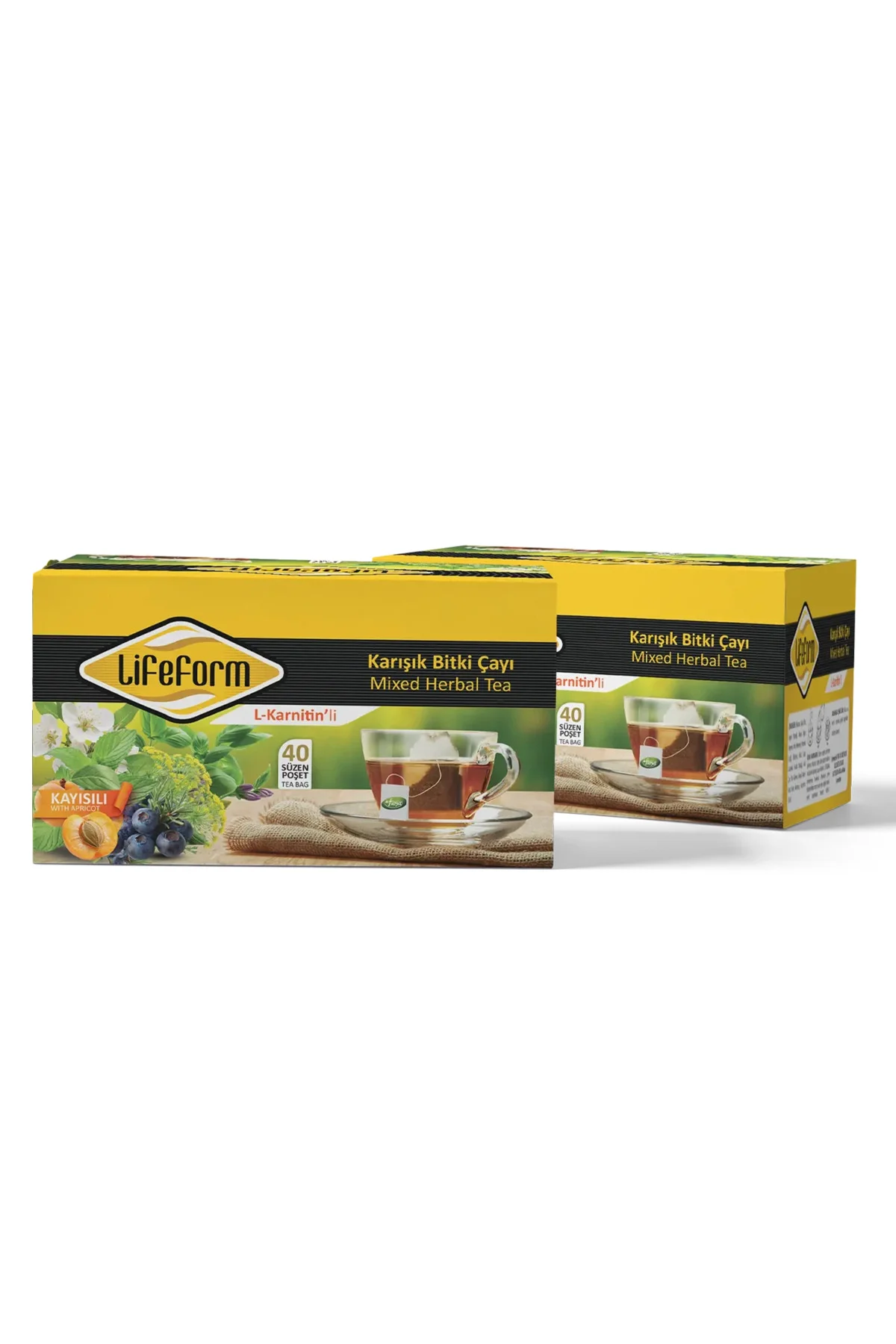 Life Form Kayısılı + L-Karnitin’li Karışık Bitki Çayı 80g 40 Süzen Poşet Fiyatı, Yorumları ve Özellikleri