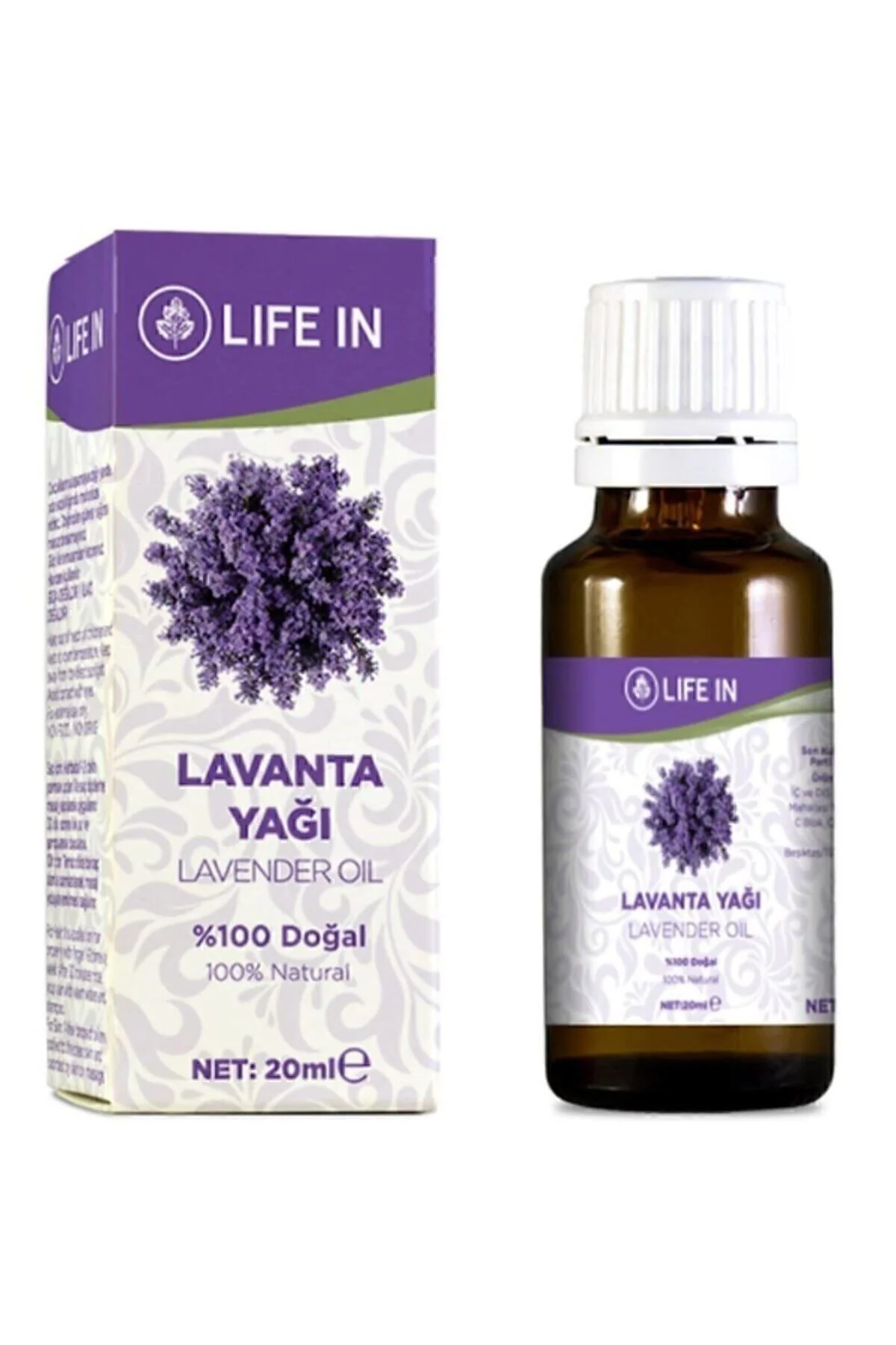 Lıfe In Lavanta Yağı 20 ml Lıfe In Lavanta Yağı 20 ml