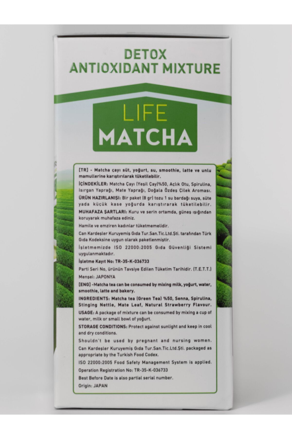 Life Matcha Detox Antioksidan Karışım (MAÇA ÇAYI)