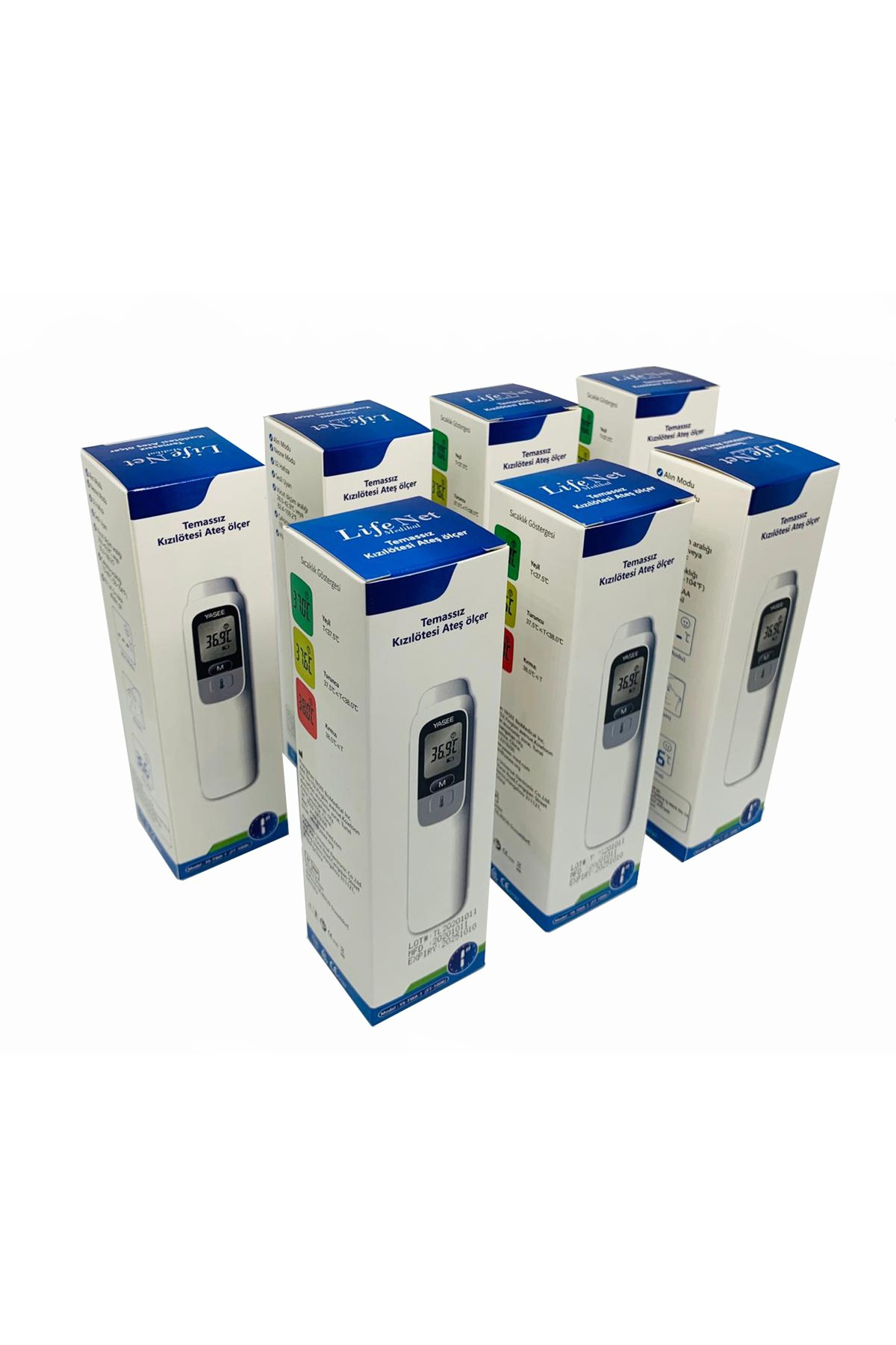 Yasee Life Net Medikal Uzaktan Temassiz Ateş Ölçer Ft-100B