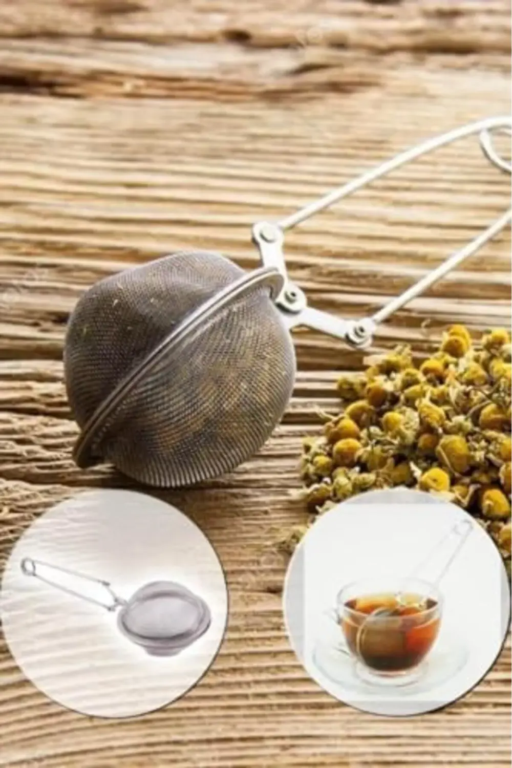 Life Paslanmaz Çelik Bitki Çayı Demleme Süzgeci MIT1034 1157054
