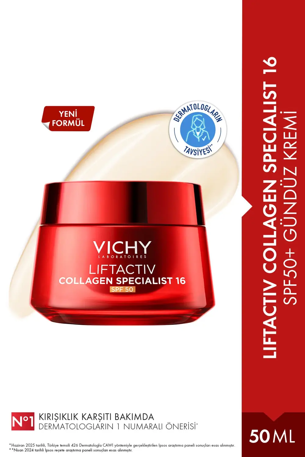 Liftactiv Collagen Specialist Spf50 Yüz Kremi 50 ml