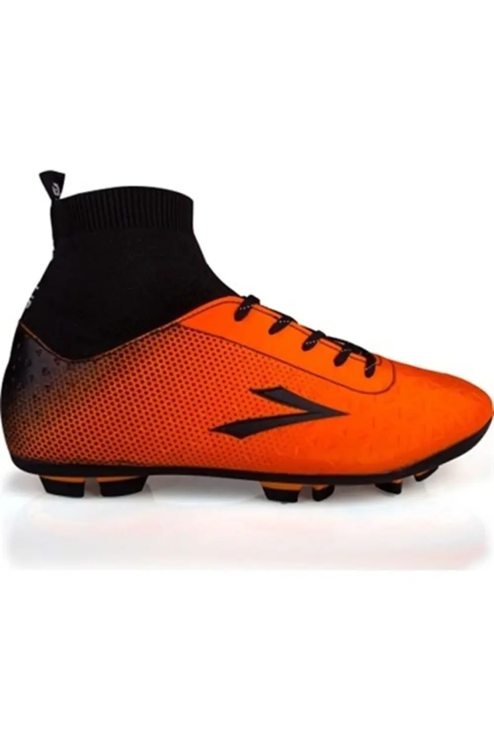 Lig Çoraplı Krampon Simav Turuncu Futbol Ayakkabı
