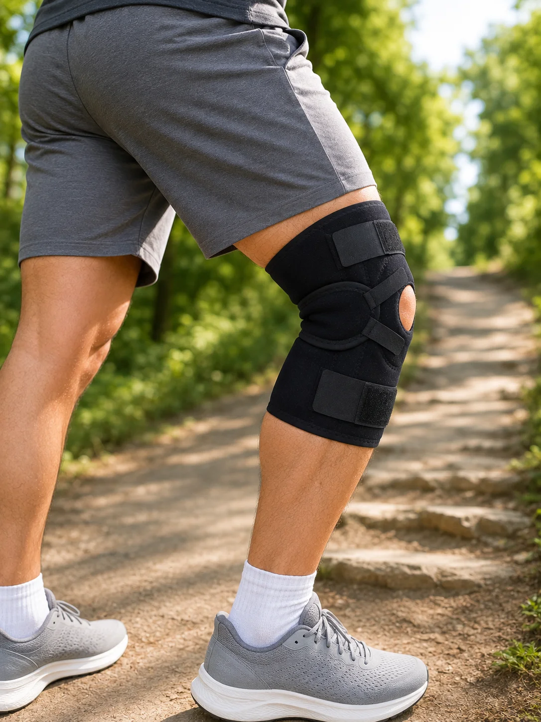 Ligament Destekli Dizlik Ayarlanabilir Cırtlı Açık Patella Diz Destekliği Fiyatı, Yorumları ve Özellikleri