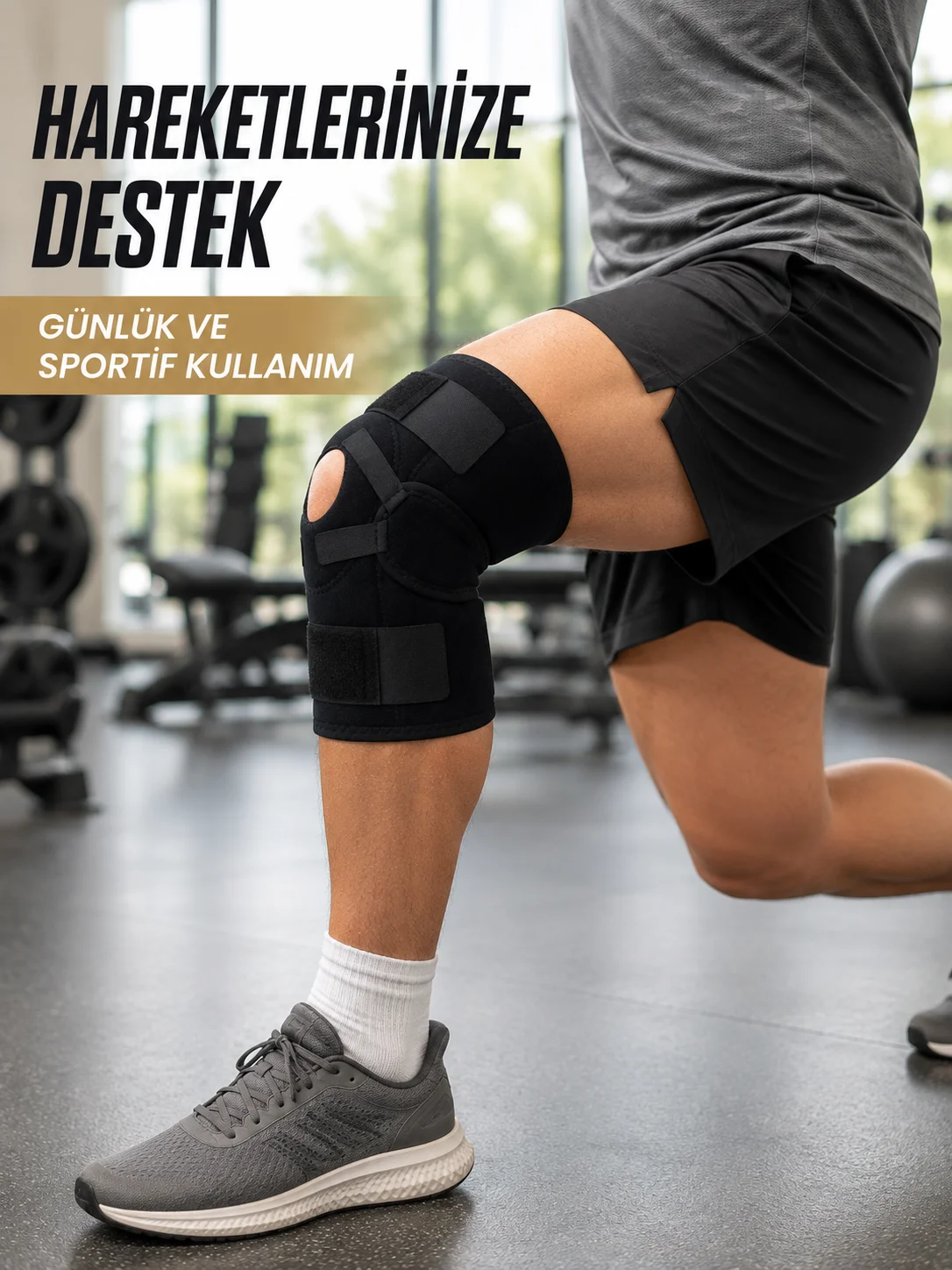Ligamentli Dizlik Açık Patella Yan Destekli Ayarlanabilir Bantlı Sporcu Dizliği Fiyatı, Yorumları ve Özellikleri