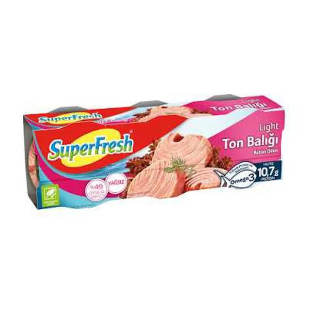 Light Ton 3x75 Gr – Diyet ve Hafif Beslenme İçin Pratik Ton Balığı