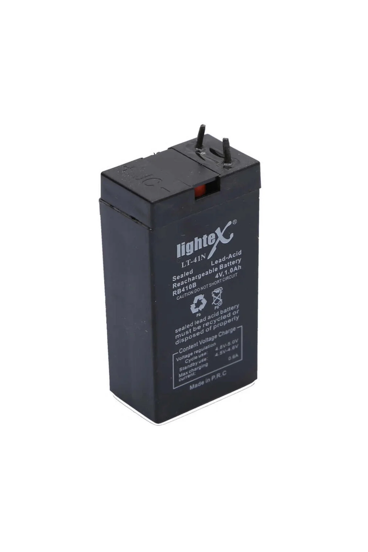 Lightex Lt-41N 4V 1.0Ah Işıldak Fener Aküsü - Görsel 2