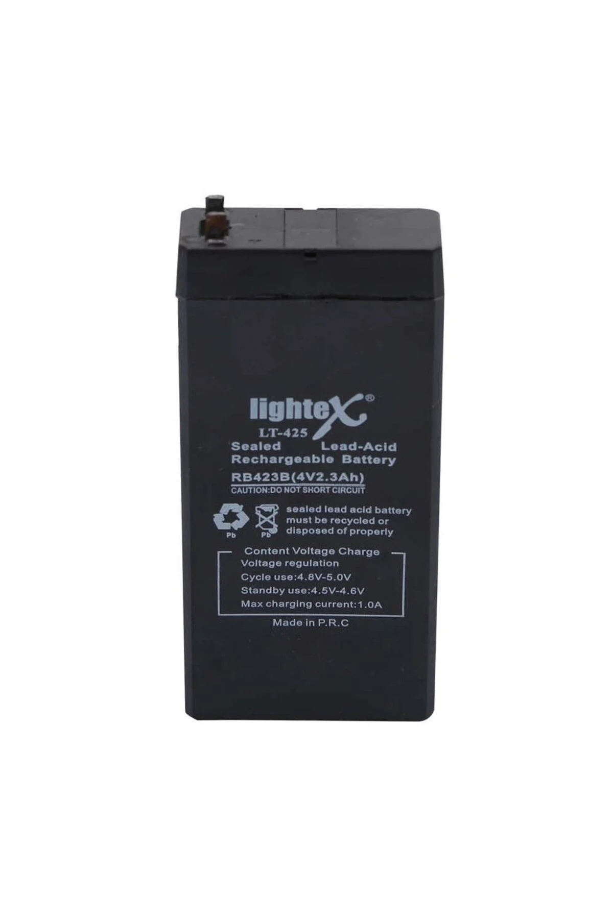 Lightex Lt-425 4v 2.3ah Işıldak Fener Aküsü