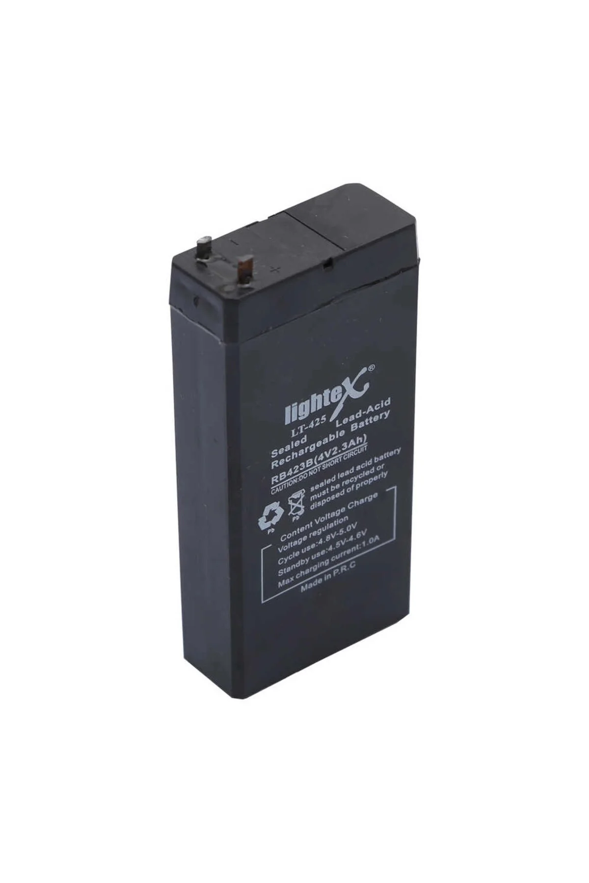 Lightex Lt-425 4V 2.3Ah Işıldak Fener Aküsü - Görsel 2