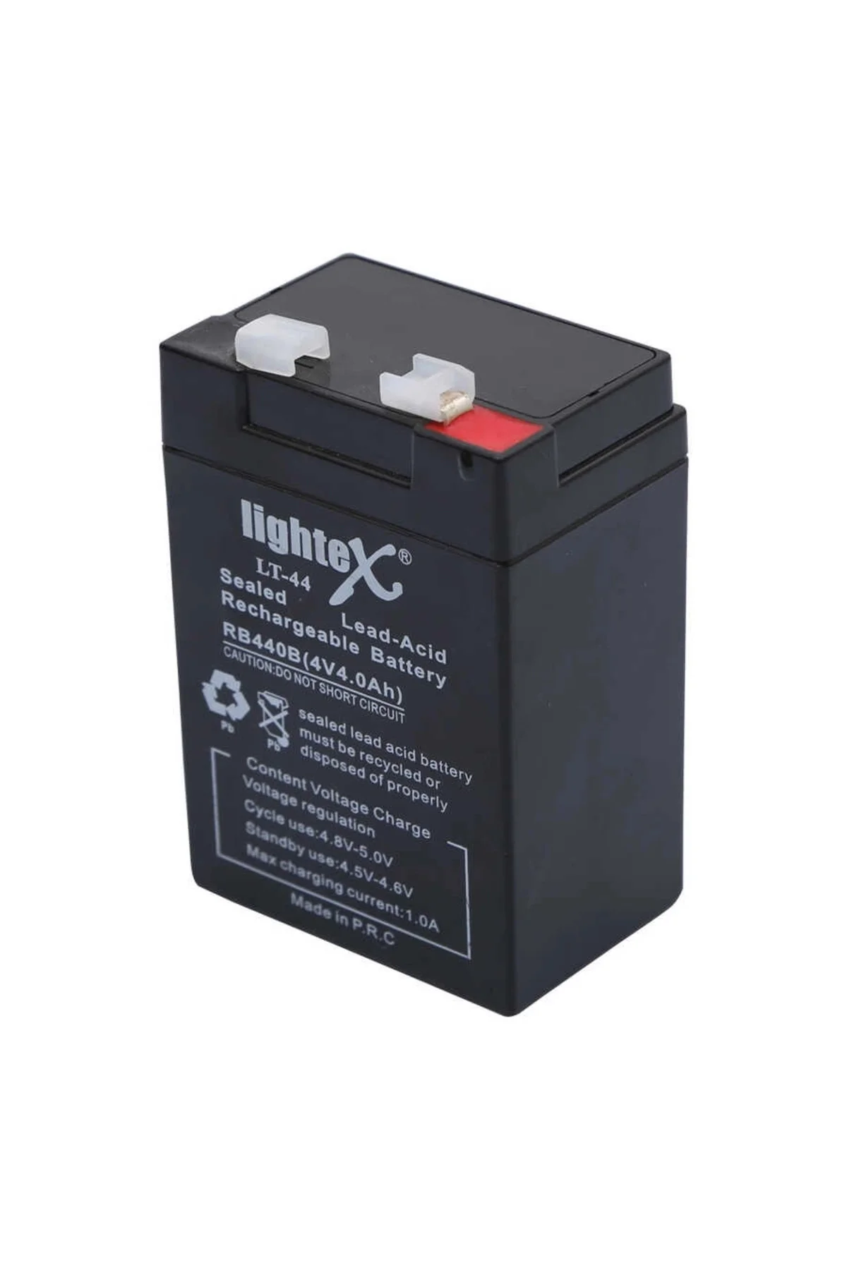 Lightex Lt-44 4V 4.0Ah Işıldak Fener Aküsü - Görsel 2