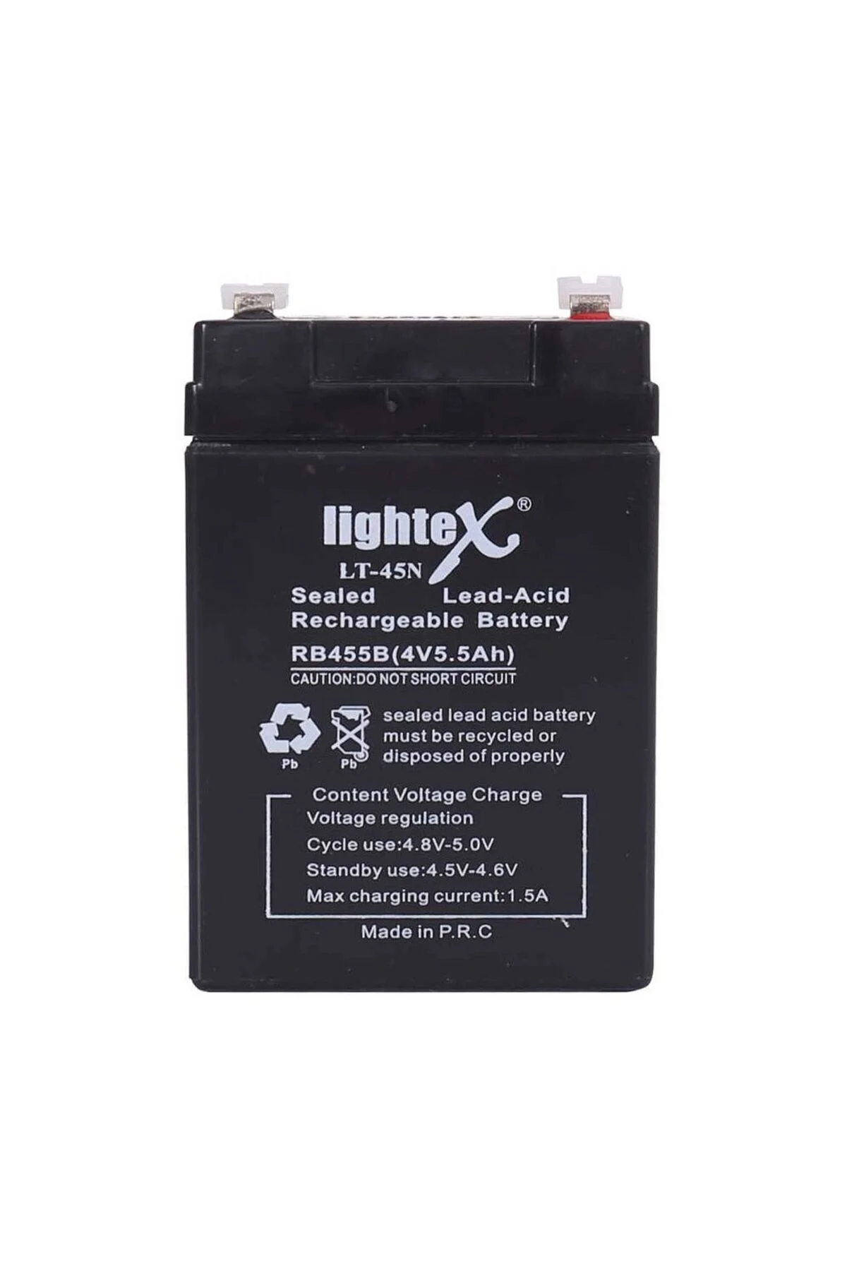 Lightex Lt-45 4v 5.5ah Işıldak Fener Aküsü