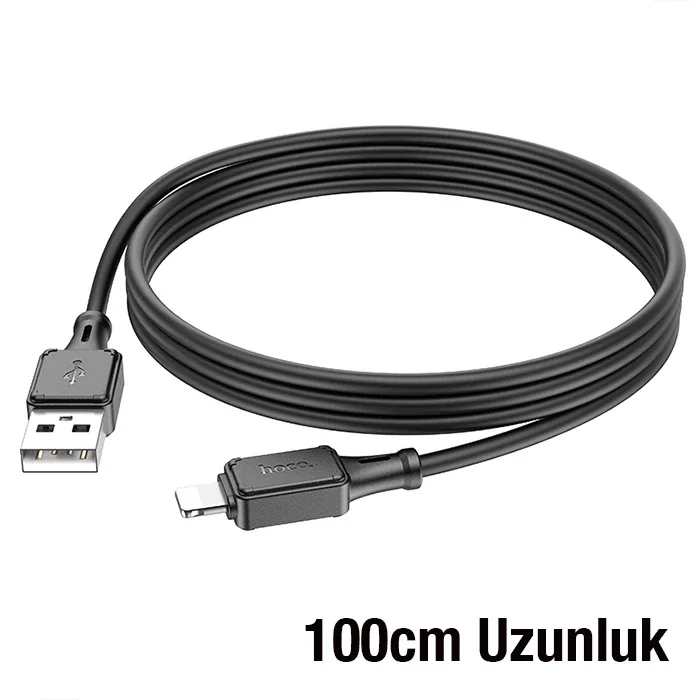 Lightning Kablosu iPhone 2.4A Hızlı Şarj & Data 1m - Kırılmaz