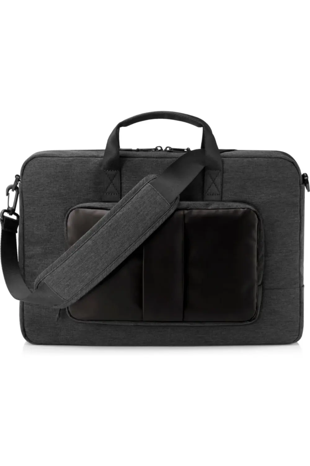 Lightweight 15.6 Inç Üstten Beslemeli Notebok Çantası - Koyu Gri