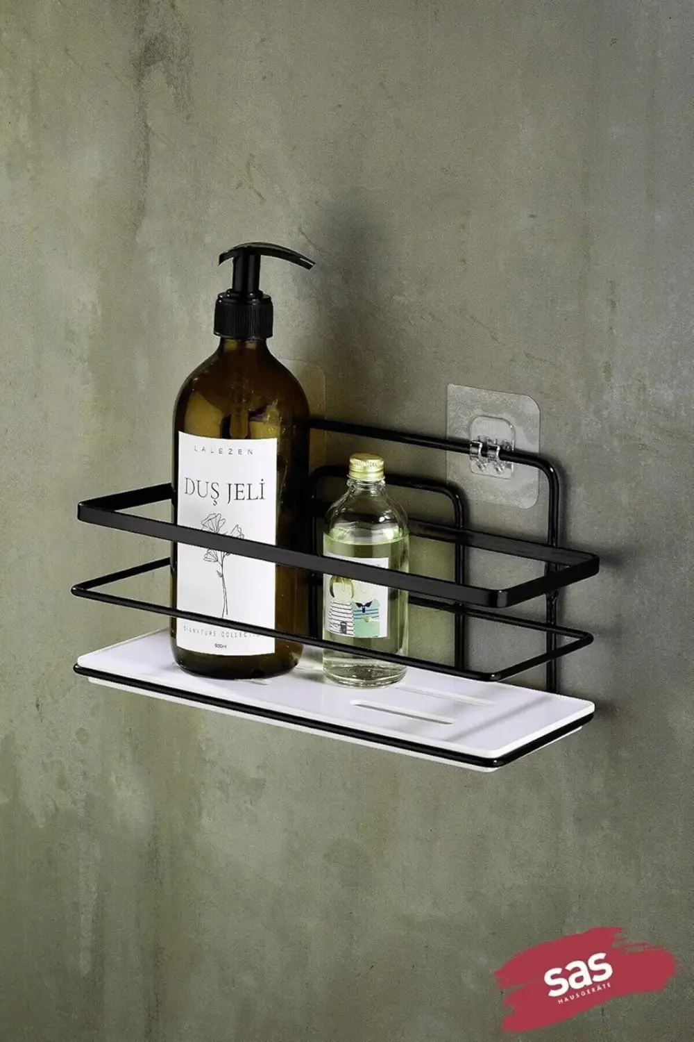 likesell Haus Yapışkanlı Ömür Boyu Paslanmaz Ayarlanabilir Raf Dü