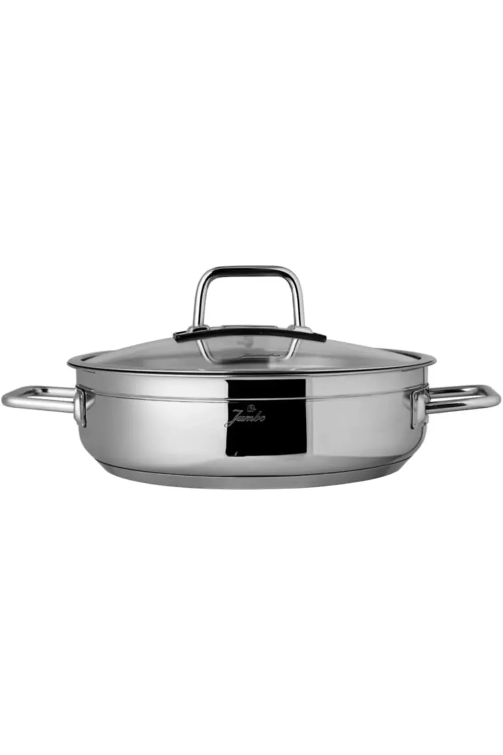 likesell Modena 24 cm Paslanmaz Çelik Basık Tencere shop 1154065